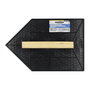 WOLFPACK LINEA PROFESIONAL Talocha Plastico Punta Mango Madera 27x18 cm Negro Con Alveolos