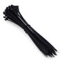 Edm Brides nylon noir 1030 x 12,7 mm lot de 100 UV résistant - haute qualité