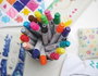Kreul Set de 18 feutres textiles Junior