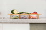 Kinvara Plateau en Bambou 3 Compartiments 40x28x6 cm Naturel (Set de 6)