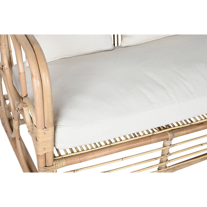 Canapé Home ESPRIT Blanc Naturel 192 x 72 x 75 cm Canapé Home ESPRIT Blanc Naturel 192 x 72 x 75 cm