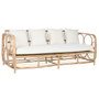 Canapé Home ESPRIT Blanc Naturel 192 x 72 x 75 cm