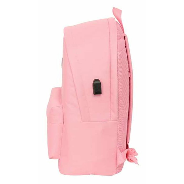 El Pulpo Cartable Rose pour Ordinateur Portable 15,6" avec USB