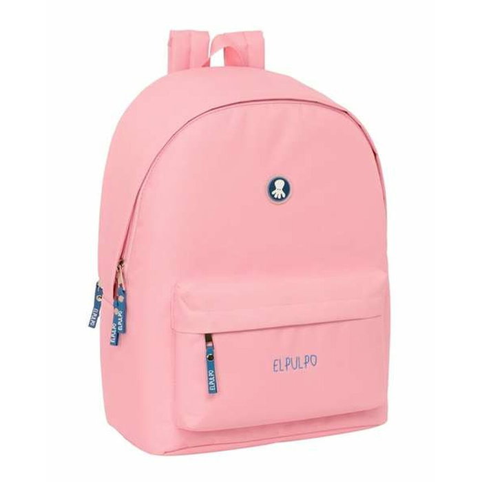 El Pulpo Cartable Rose pour Ordinateur Portable 15,6" avec USB