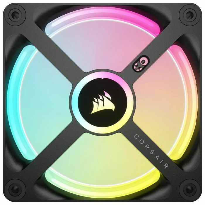 Corsair Ventilateur PC iCUE LINK QX120 RGB 120 mm - Noir - Réf. CO-9051002-WW