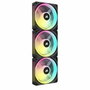 Corsair iCUE LINK QX120 RGB Noir/Multicouleur (Lot de 3)