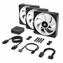 Corsair iCUE LINK QX120 RGB Noir/Multicouleur (Lot de 3)
