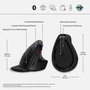 HP Souris Ergonmique Verticale Sans Fil 920 avec Repose-Poignet Magnétique et Récepteur USB - 5 Boutons Personnalisables