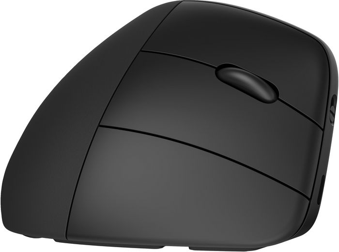 HP Souris Ergonmique Verticale Sans Fil 920 avec Repose-Poignet Magnétique et Récepteur USB - 5 Boutons Personnalisables