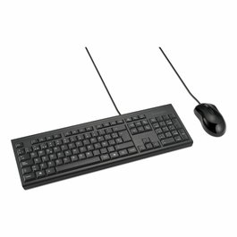 clavier et souris Kensington KM100 Noir Espagnol QWERTY
