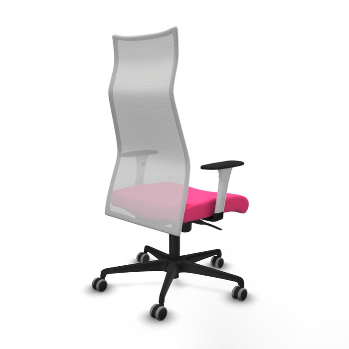 Piqueras y Crespo Chaise de Bureau Albacete Rose et Blanc Piqueras y Crespo Chaise de Bureau Albacete Rose et Blanc