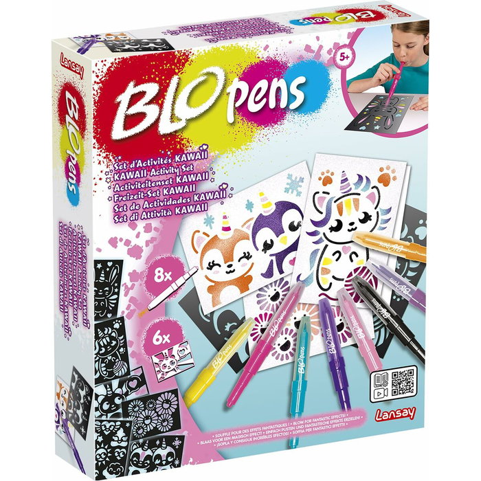 Lansay Set d'Activités Kawaii Blopens Multicouleur