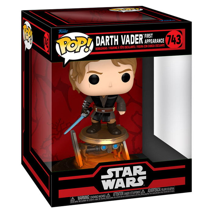 Funko Pop Rides Deluxe Star Wars Darth Vader First Appearance - Figurine et Véhicule, Dimensions: 170 * 140 * 200 mm
