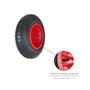WOLFPACK LINEA PROFESIONAL Roue Pneumatique pour Brouette de Serre, Ø 370 mm, Axe Ø 20 mm