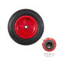 WOLFPACK LINEA PROFESIONAL Roue Pneumatique pour Brouette de Serre, Ø 370 mm, Axe Ø 20 mm