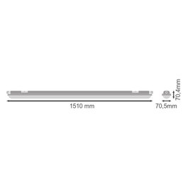 LEDVANCE Luminaire LED étanche 52W 6240Lm 4000K IP65