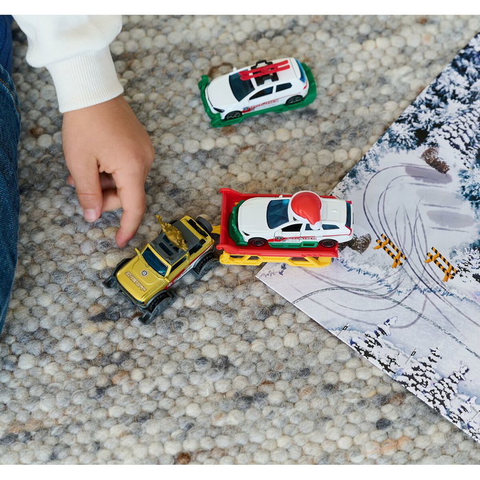 Majorette Calendrier de l'Avent avec 8 véhicules die cast exclusifs Majorette Calendrier de l'Avent avec 8 véhicules die cast exclusifs