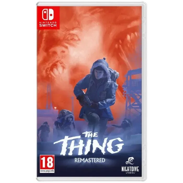 Just For Games The Thing Remastered - Jeu de survie et horreur sur Nintendo Switch, édition remasterisée avec graphismes 4K Just For Games The Thing Remastered - Jeu de survie et horreur sur Nintendo Switch, édition remasterisée avec graphismes 4K