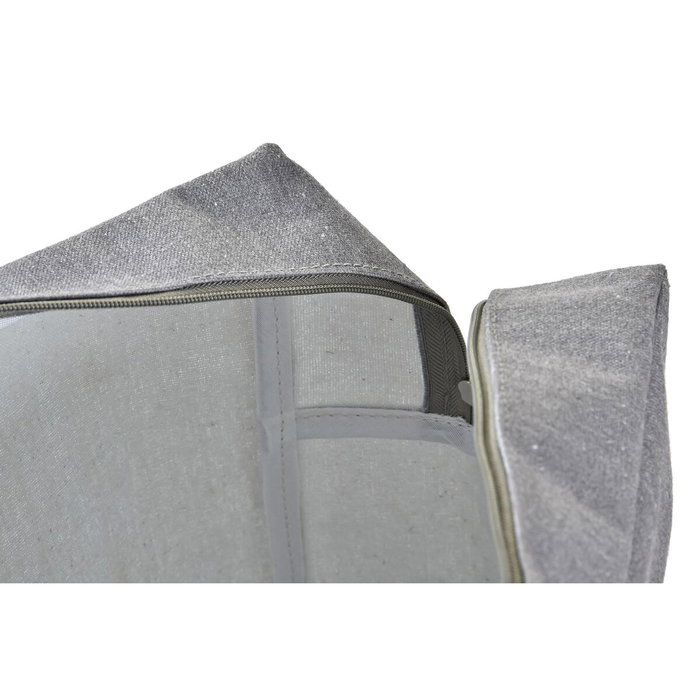 Trousse de toilette DKD Home Decor Blanc Gris (2 Unités) Trousse de toilette DKD Home Decor Blanc Gris (2 Unités)