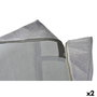 Trousse de toilette DKD Home Decor Blanc Gris (2 Unités)