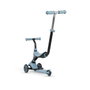 Ociotrends - Patinete Sema Azul 5 en 1 - Trotteur 3 roues enfant en métal, PVC, EVA, PP - Langues: espagnol, anglais, français