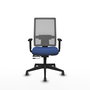 Piqueras y Crespo Chaise de Bureau Horna Bleu Marine et Gris