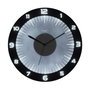 Tfa LUMOCLOCK 60.3553.10 Horloge murale analogique radio-pilotée avec éclairage LED