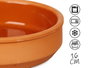 La Dehesa Set de 4 Cazuelas en Terre Cuite 16 cm - Marron (Set de 6)