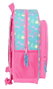 Safta Mochila Junior Adapt.Carro Gabby's Dollhouse Confetti, Sac à dos enfant pour poussette, 32 x 38 x 12 cm, à partir de 3 ans