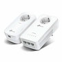 TP-LINK TL-WPA8631P Kit - Adaptateur Powerline WiFi AC1200 avec prise intégrée - Blanc