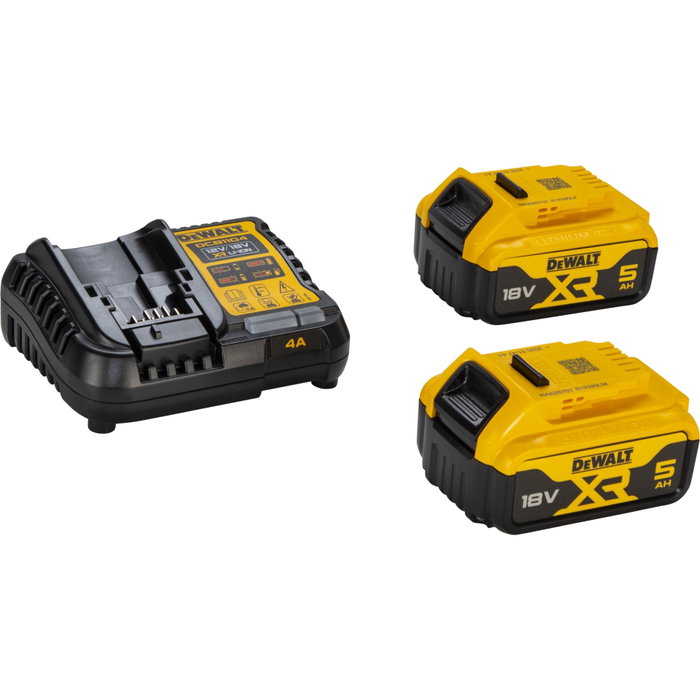 DeWalt DCF922P2T-QW Clé à choc sans fil 1/2'' avec 2 batteries 5,0 Ah