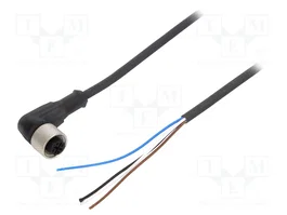 TELEMECANIQUE SENSORS XZCP1241L10 Câble pour capteurs M12 femelle angulaire 10m