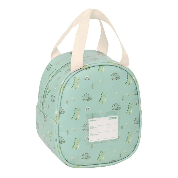Sac glacière goûter Safta Dinos Vert