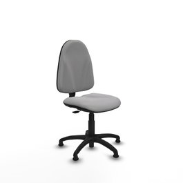 PIQUERAS Y CRESPO Chaise de bureau Algarra gris clair sans accoudoirs