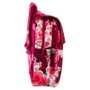 PERONA Sac à dos rose 42 cm avec compartiments, poche frontale et latérale pour bouteille, adaptable aux chariots