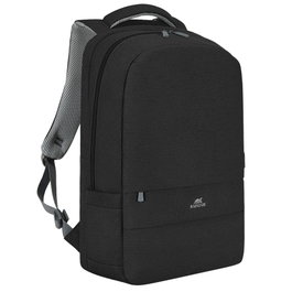 Rivacase 7567 Prater Sac à dos pour ordinateur portable 17,3 pouces Noir