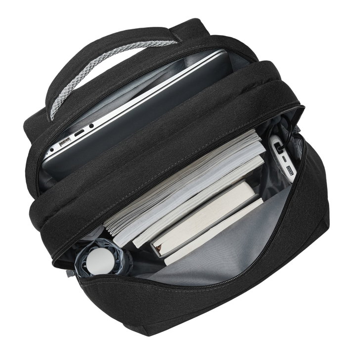 Rivacase 7567 Prater Sac à dos pour ordinateur portable 17,3 pouces Noir