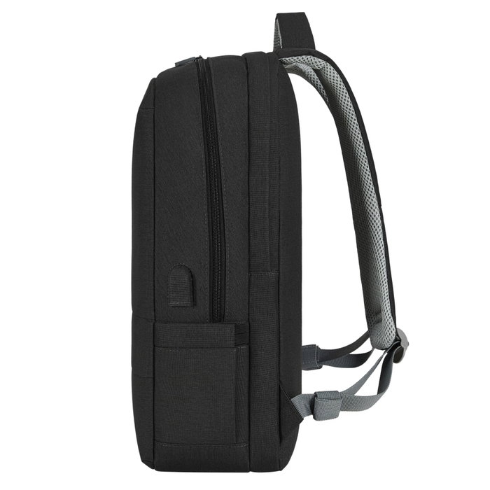 Rivacase 7567 Prater Sac à dos pour ordinateur portable 17,3 pouces Noir