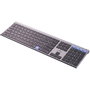 Bluestork KB GRAPHEME Clavier Sans Fil AZERTY Noir et Gris