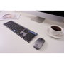 Bluestork KB GRAPHEME Clavier Sans Fil AZERTY Noir et Gris