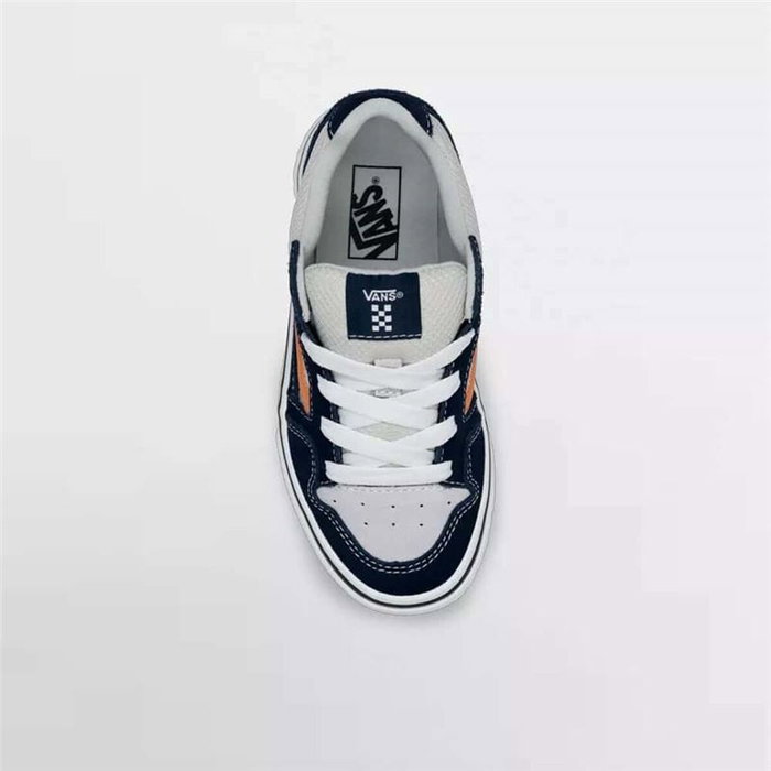 Chaussures de Sport pour Enfants Vans Caldrone Popm Noir Orange L