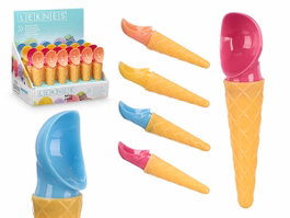 LEKNES Cuillère Cône de Glace Assorti 4 Couleurs