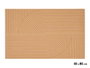 GIFTDECOR Paillasson Rectangulaire Marron 50x80cm