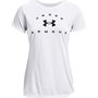 T-shirt à manches courtes femme Under Armour 1369864-100 Blanc (XS)