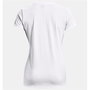 T-shirt à manches courtes femme Under Armour 1369864-100 Blanc (XS)