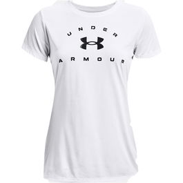 T-shirt à manches courtes femme Under Armour 1369864-100 Blanc (XS)