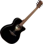 LAG Guitare Acoustique Électro-acoustique Auditorium Slim Cutaway Tramontane 118 A/E - Noir