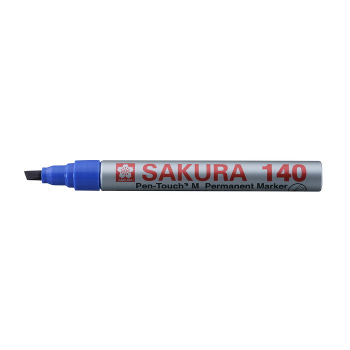 Sakura Pen-Touch 140 Stylo Permanent Bleu à Pointe Fine Sakura Pen-Touch 140 Stylo Permanent Bleu à Pointe Fine