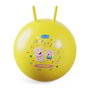 DEQUBE Pelote sauteuse Peppa Pig avec pompe à pied - 42 cm, poignées, à partir de 4 ans - Licence Peppa Pig