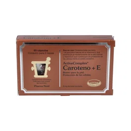 PHARMA NORD ACTIVECOMPLEX CAROTENO+E 60 comprimés